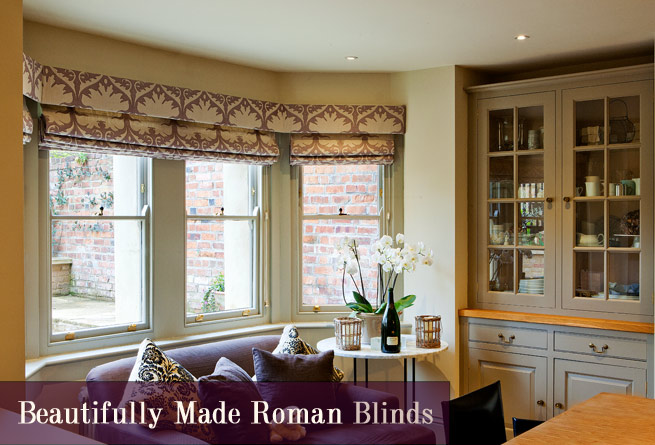 Roman Blinds buckingham & banbury