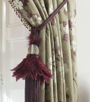 luxury materials used for our curtains